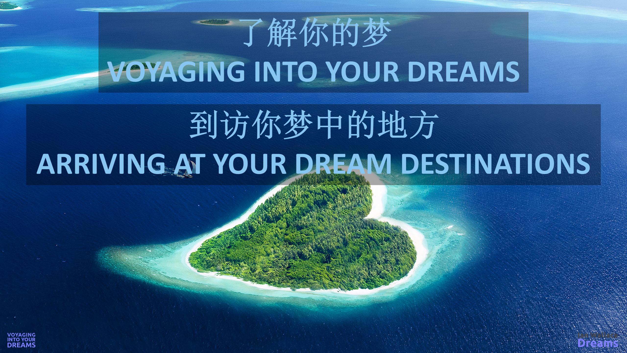 Voyaging Into Your Dreams Arriving At Your Dream Destinations January 2018
